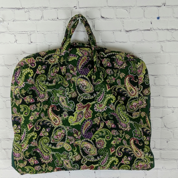 vera bradley hanging garment bag